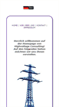 Mobile Screenshot of highvoltage-consulting.de